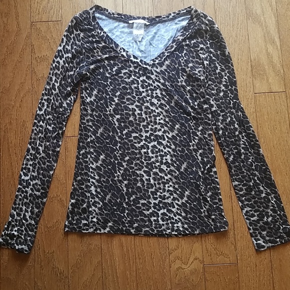 Cheetah Print Top - Picture 1 of 2